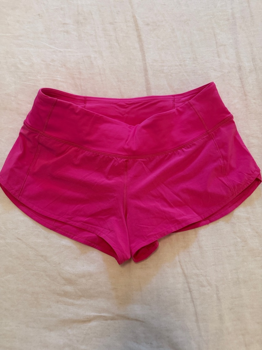 Lululemon Speed Up Short 2.5” - Bright Pink